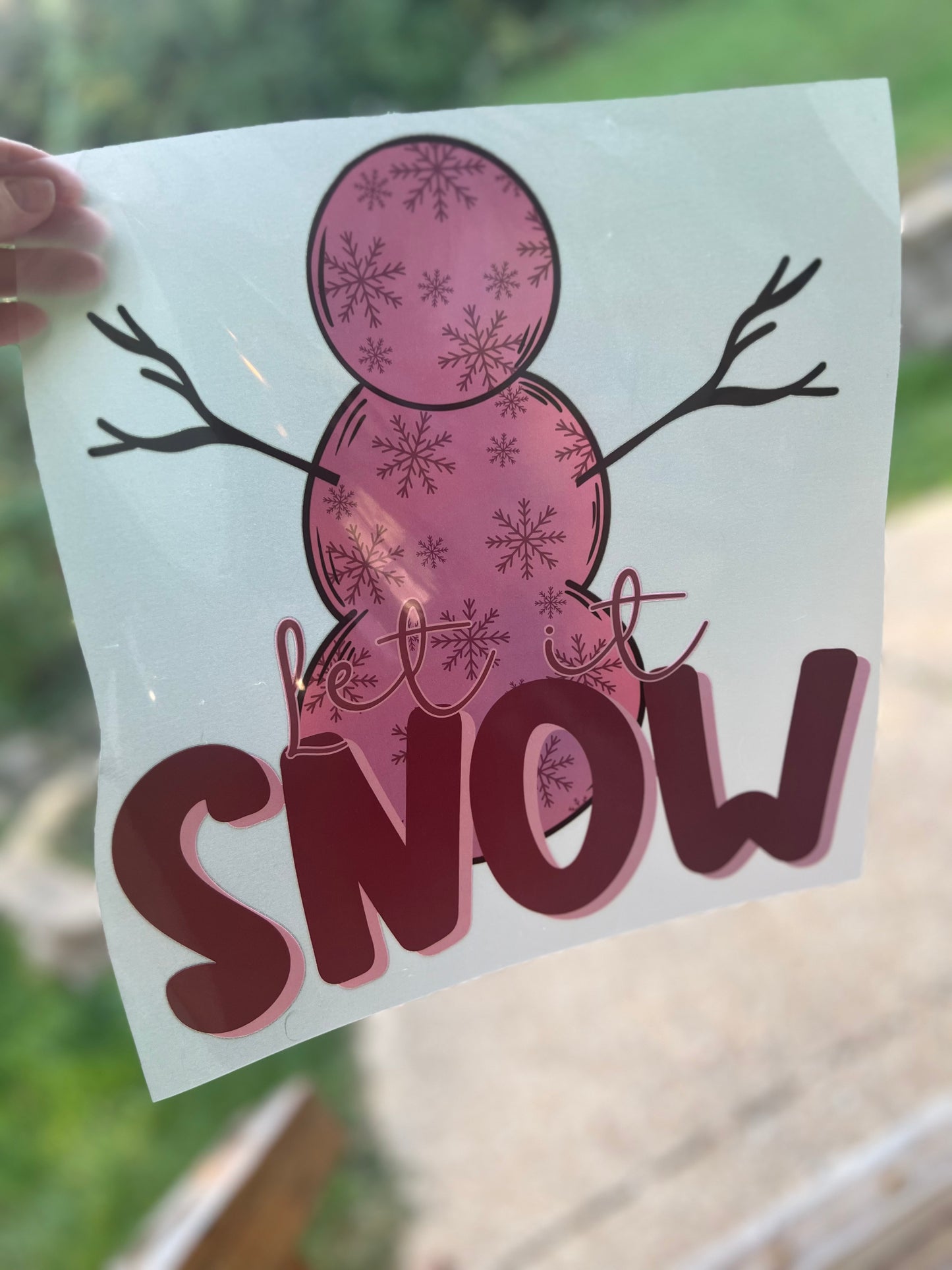 Let It Snow (snowman)
