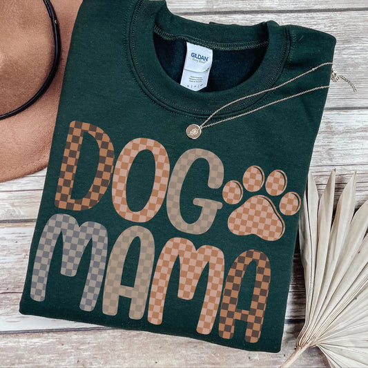 Dog Mama (Checkered)