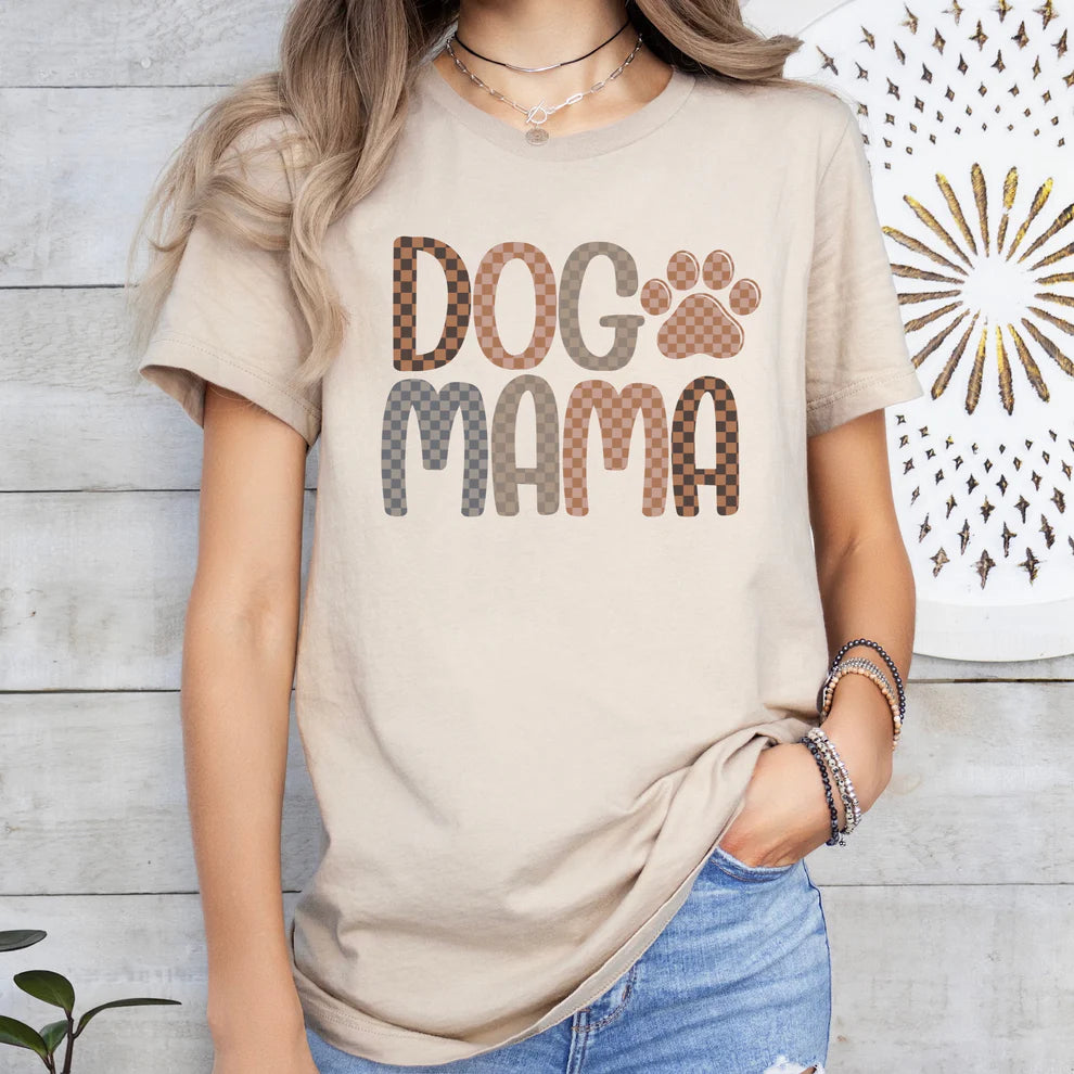 Dog Mama (Checkered)