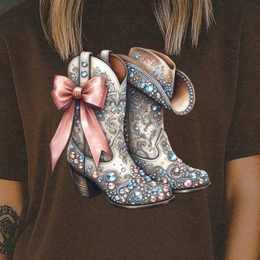 Bling Boots with Hat