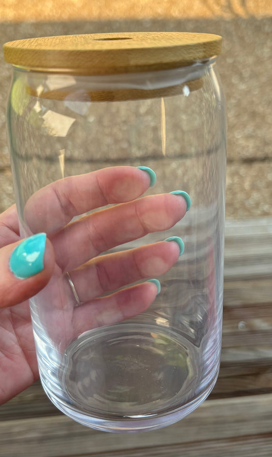 Blank Glass Can