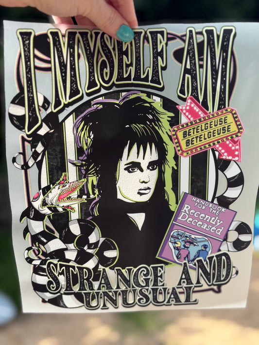 I Myself Am Strange And Unusual