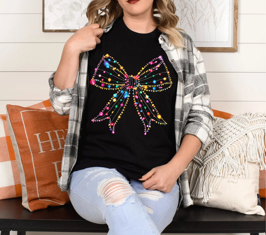 Christmas Light Bow