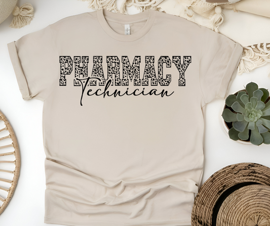 Pharmacy Tech (leopard)- SUBLIMATION DESIGN