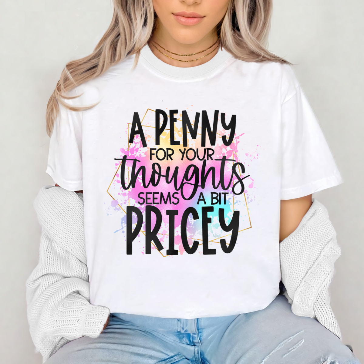 A Penny For Your Thoughts- SUBLIMATION