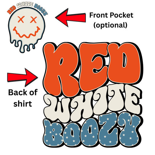 Red White Boozy (SUBLIMATION)