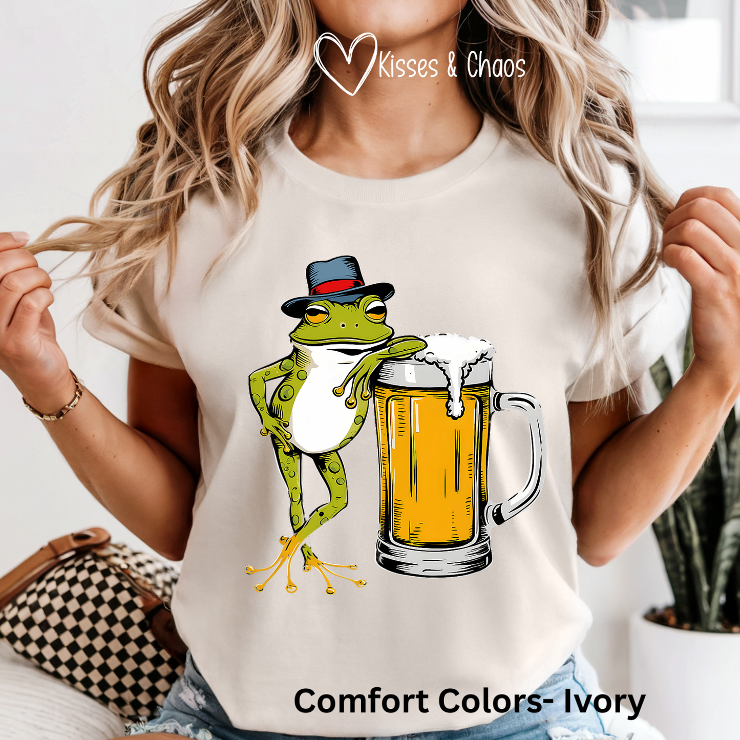 Beer Frog Tee (St. Patrick's Day)