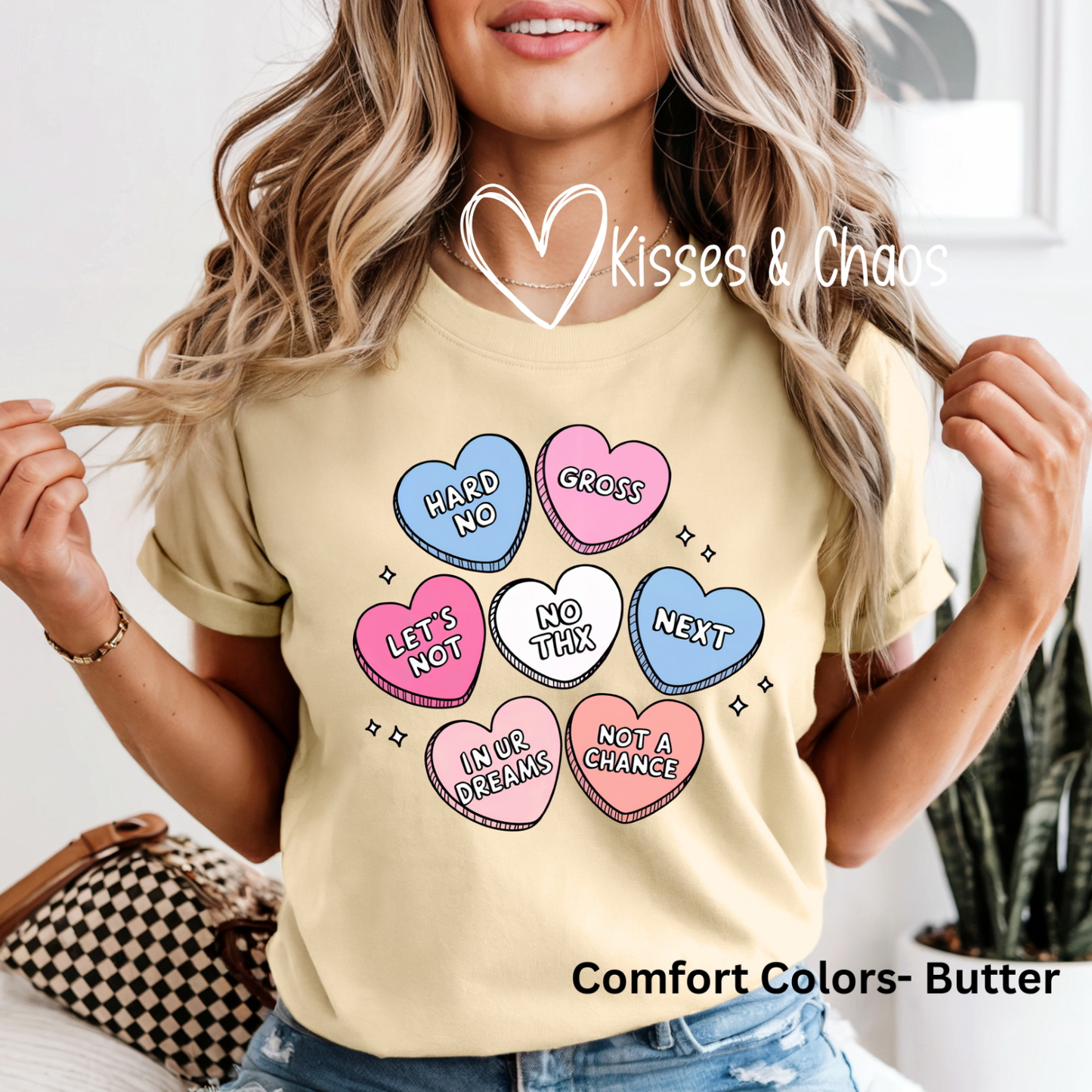 VDAY Anti-Valentine Hearts Tee