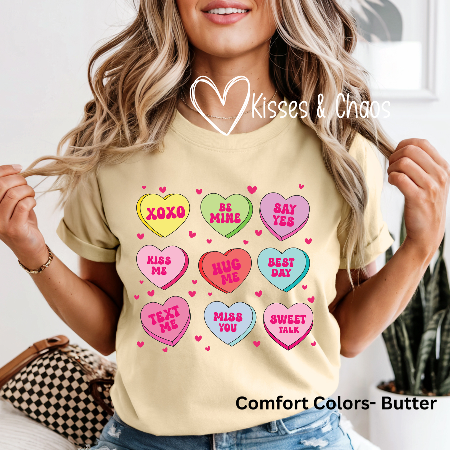 VDAY- Conversation Hearts Tee