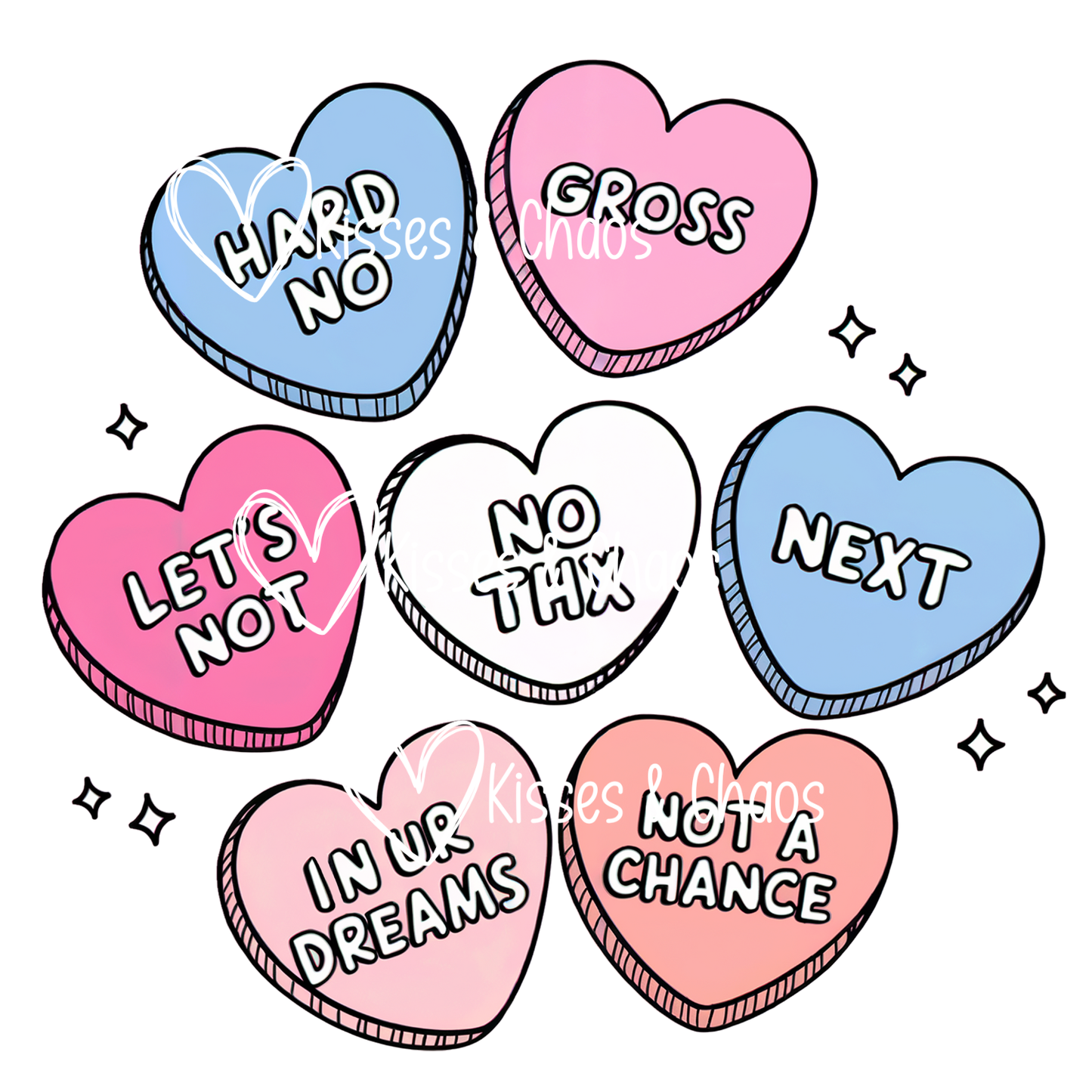 VDAY Anti-Valentine Conversation Hearts