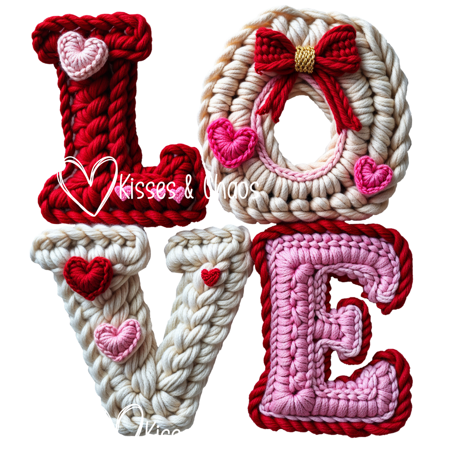 VDAY- Faux Yarn Love4