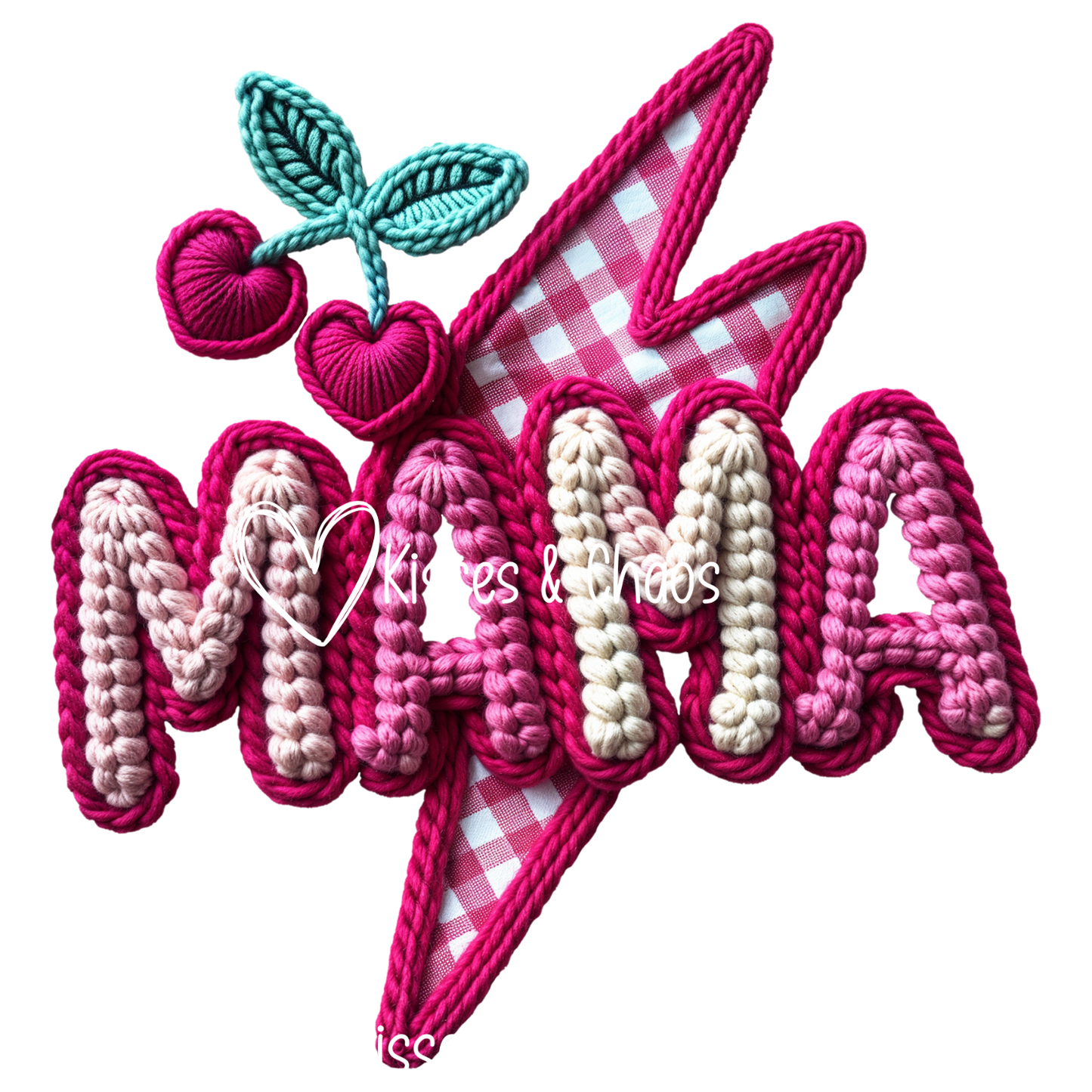 VDAY- Faux Yarn MAMA