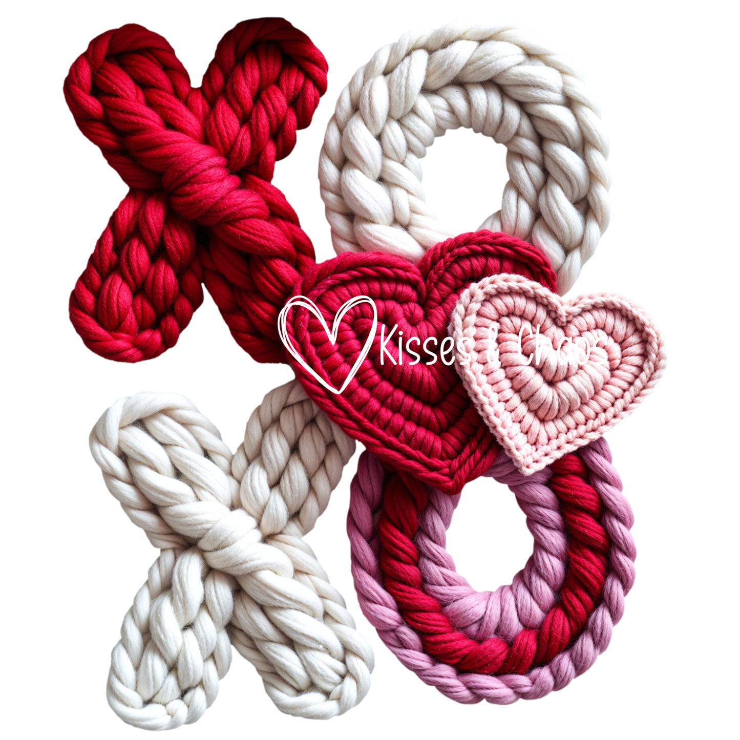 VDAY- Faux Yarn XOXO