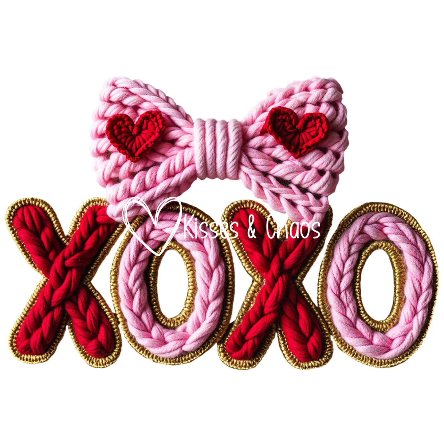 VDAY- Faux Yarn XOXO3