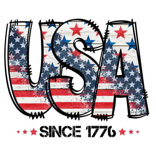 USA (distressed)- SUBLIMATION
