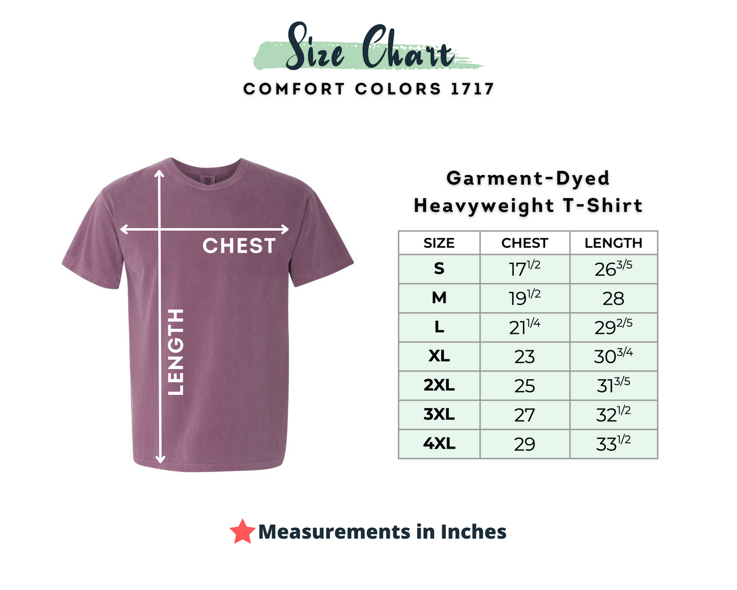 COMFORT COLORS T-SHIRTS