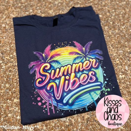 Summer Vibes (Neon Circle)