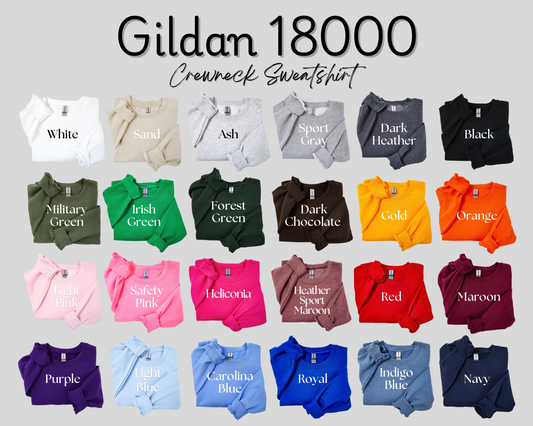 GILDAN CREWNECKS