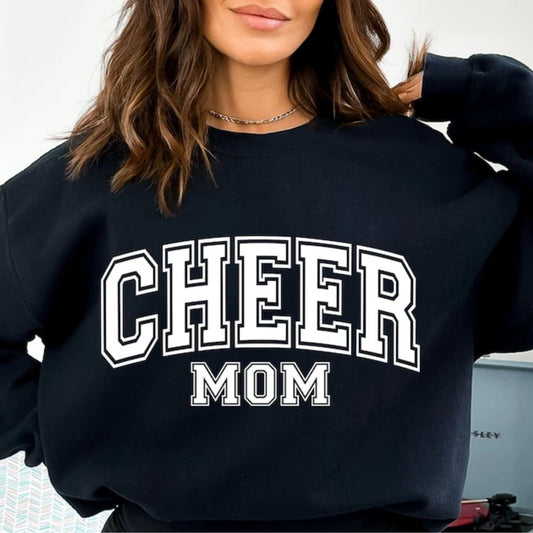 Cheer Mom (white ink)