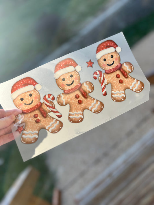 Gingerbread Man Trio