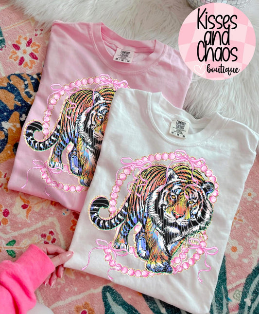 Tiger and Pearls