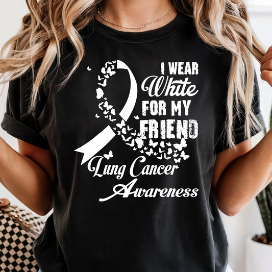 LC Awareness- I Wear White For My Friend