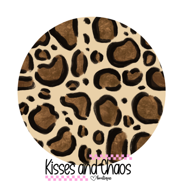 Classic Leopard Print Coasters
