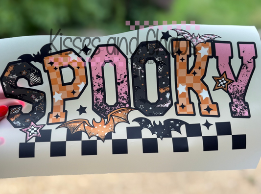 Pink & Orange Spooky