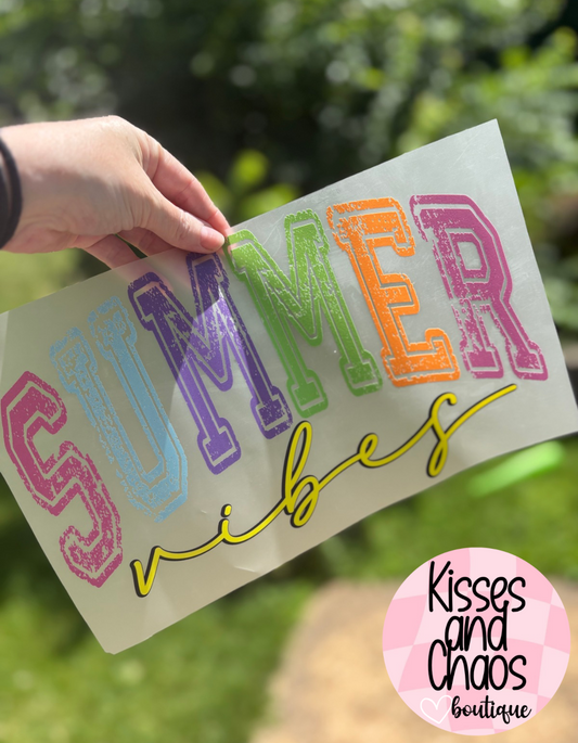 Summer Vibes Neon