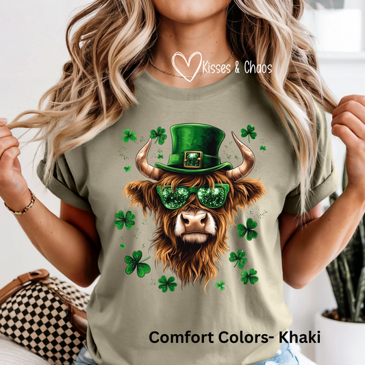 St. Patrick's Day Highland Tee