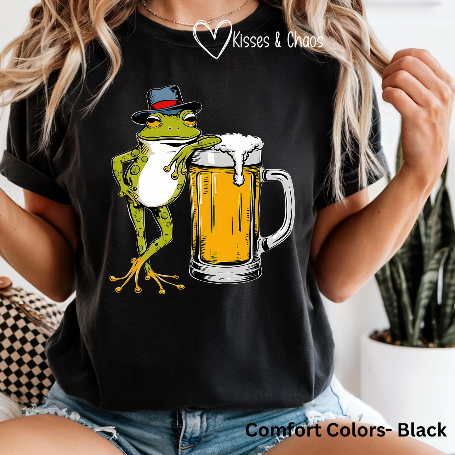 Beer Frog Tee (St. Patrick's Day)