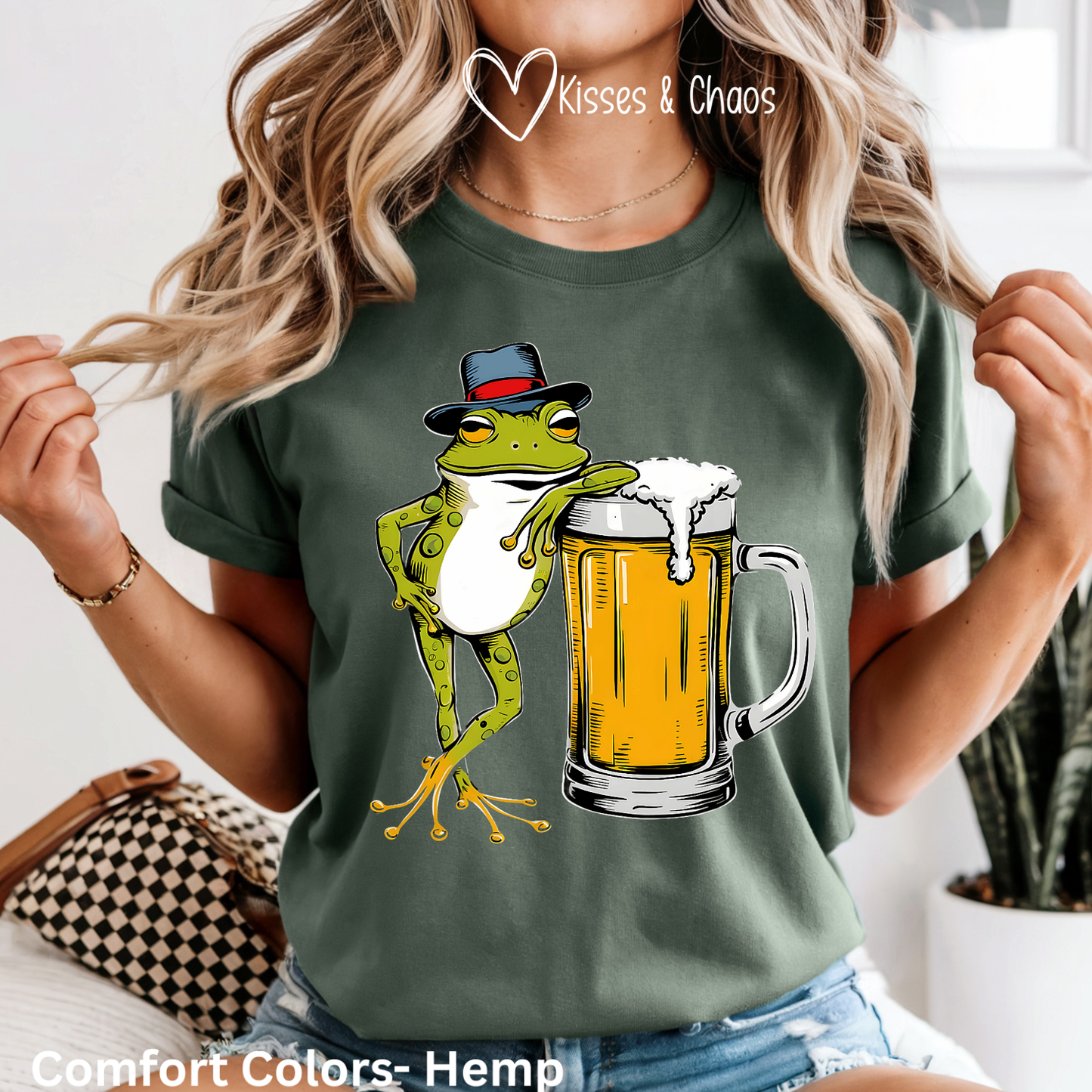 Beer Frog Tee (St. Patrick's Day)