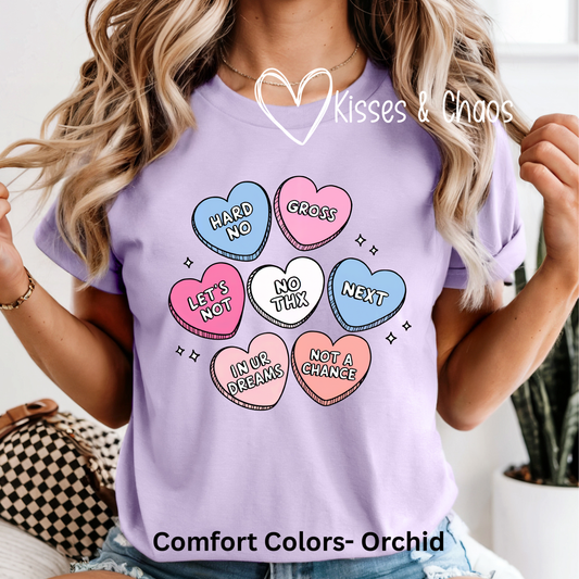 VDAY Anti-Valentine Hearts Tee