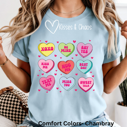 VDAY- Conversation Hearts Tee