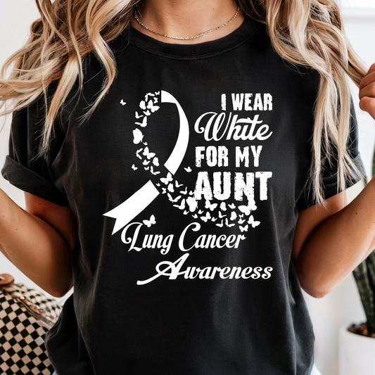 LC Awareness- I Wear White For My Aunt