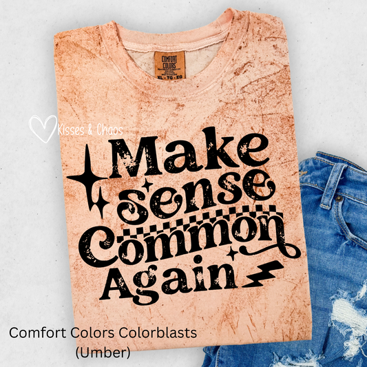 Make Sense Common Again