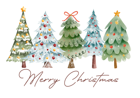 Merry Christmas- Trees